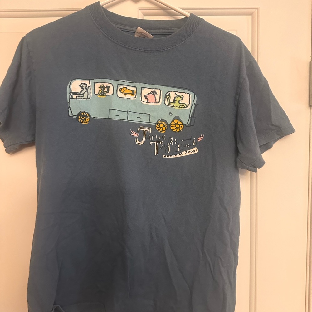 James Taylor Tour T-shirt, Worn, Vintage, Summer 2005, Small